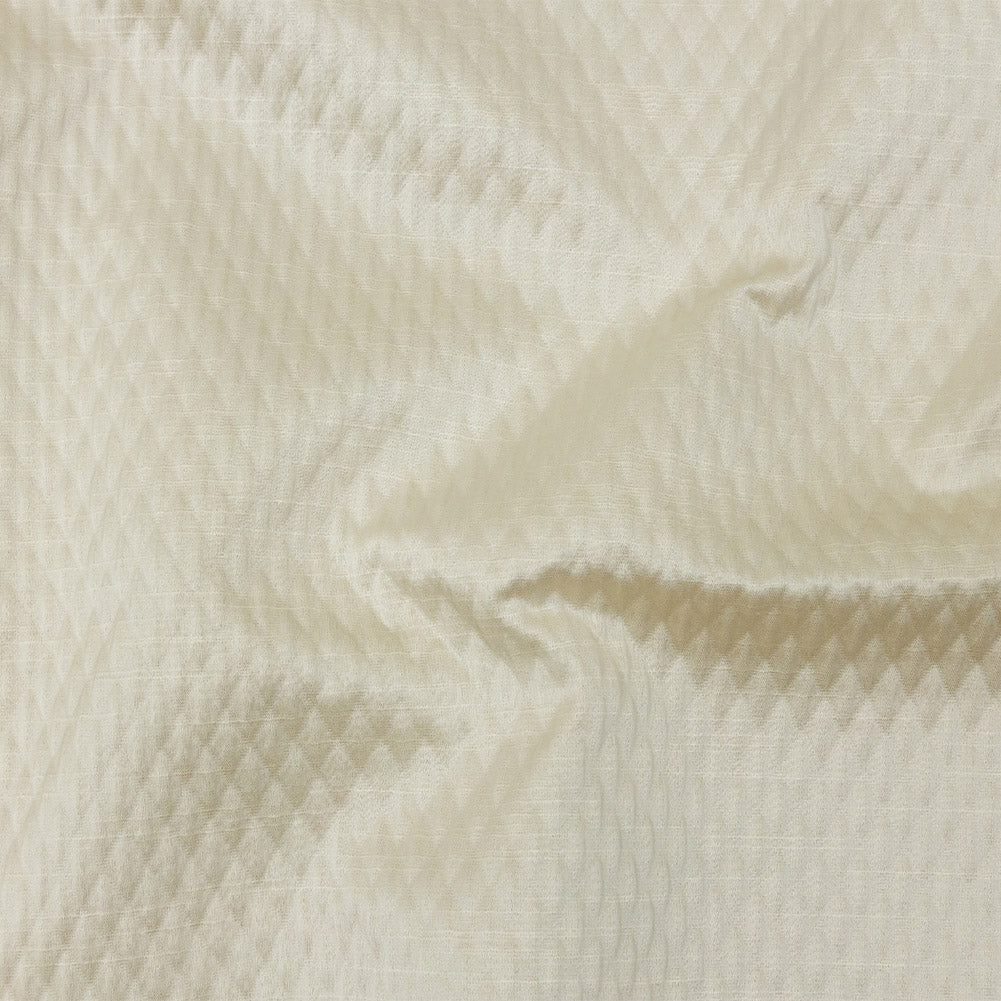 Drapery Jacquard - Ivory Diamond Quilted - British Imported