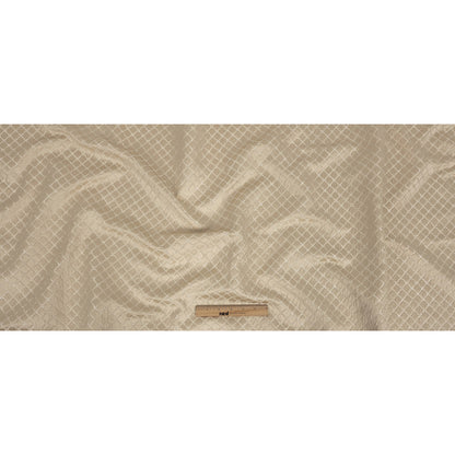 Drapery Jacquard - Champagne Moroccan Quatrefoil - British Imported Full