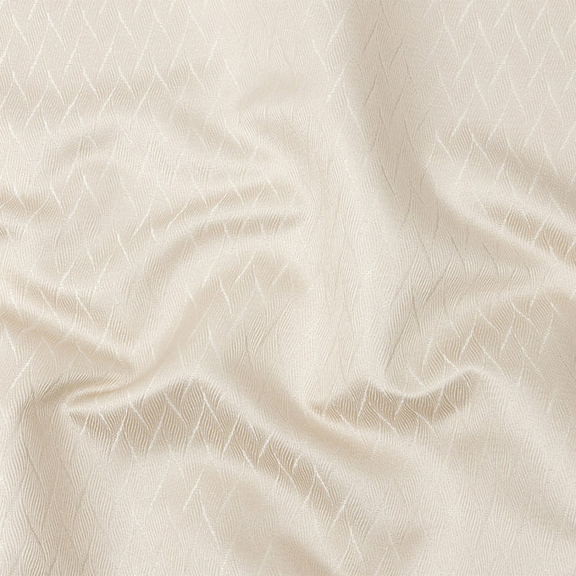 Drapery Jacquard - Champagne Flowing Leaves - British Imported