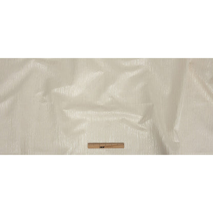 Drapery Jacquard - Ivory Striated - British Imported Full