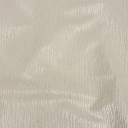 Drapery Jacquard - Ivory Striated - British Imported