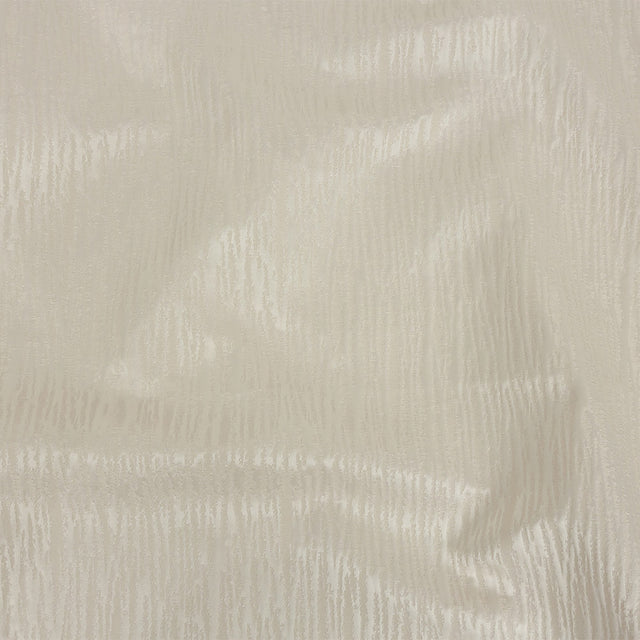 Drapery Jacquard - Ivory Striated - British Imported