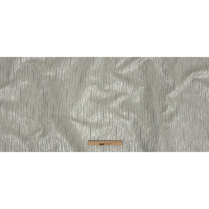 Drapery Jacquard - Platinum Striated - British Imported Full