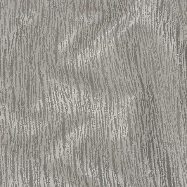 Drapery Jacquard - Platinum Striated - British Imported