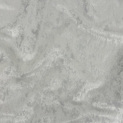 Polyester Jacquard - Platinum Abstract Trees - British Imported