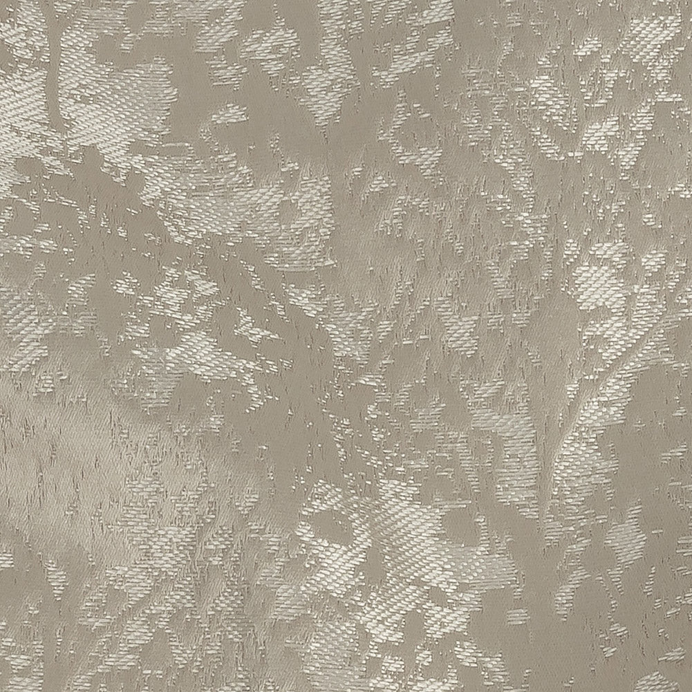 Polyester Jacquard - Taupe Abstract Trees - British Imported Detail