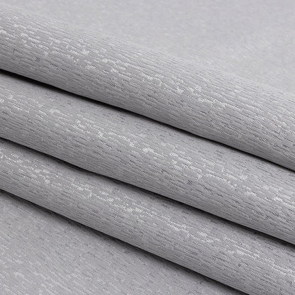 Polyester Jacquard - Platinum Raindrop Streaks - British Imported Folded