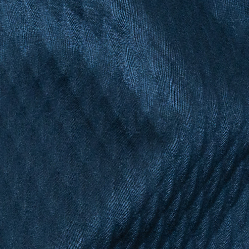 Drapery Jacquard - Indigo Diamond Quilted - British Imported Detail