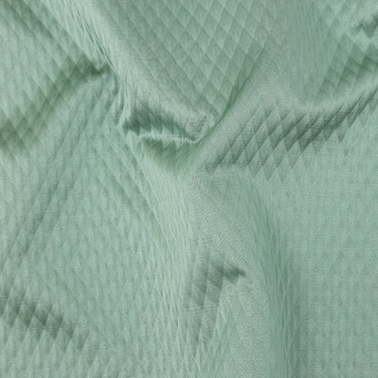 Drapery Jacquard - Sage Diamond Quilted - British Imported