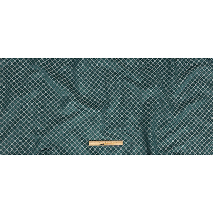 Drapery Jacquard - Emerald Moroccan Quatrefoil - British Imported Full