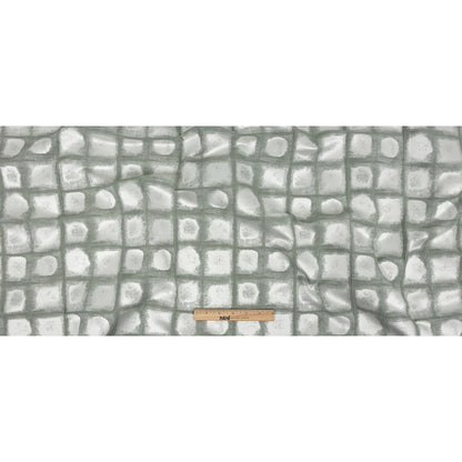 Drapery Jacquard - Seafoam Painterly Squares - British Imported Full