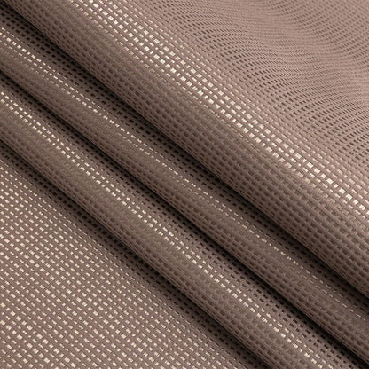 Satin-Faced Jacquard - Heather Little Squares - British Imported Folded