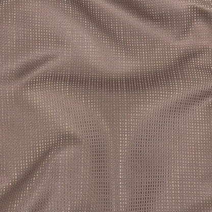 Satin-Faced Jacquard - Heather Little Squares - British Imported