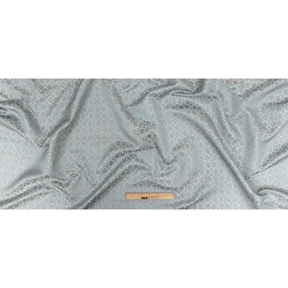 Polyester Jacquard - Ice Honeycombs - British Imported Full