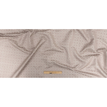 Polyester Jacquard - Orchid Honeycombs - British Imported Full