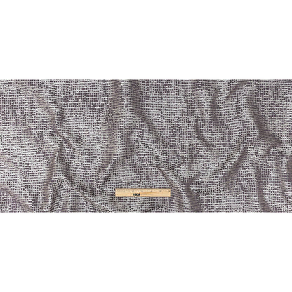 Polyester Jacquard - Amethyst Grid - British Imported Full