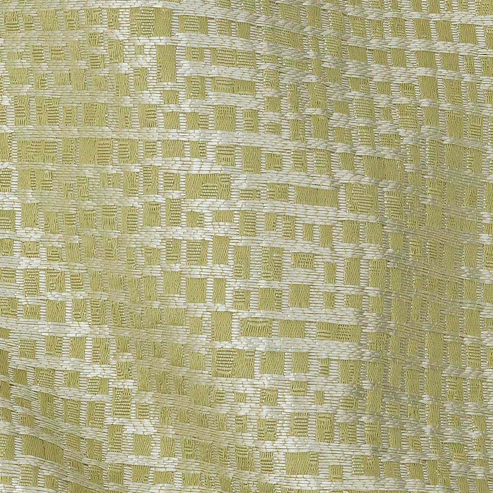 Polyester Jacquard - Apple Grid - British Imported Detail