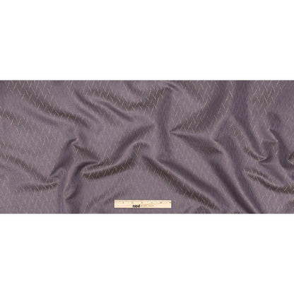 Drapery Jacquard - Amethyst Flowing Leaves - British Imported Full