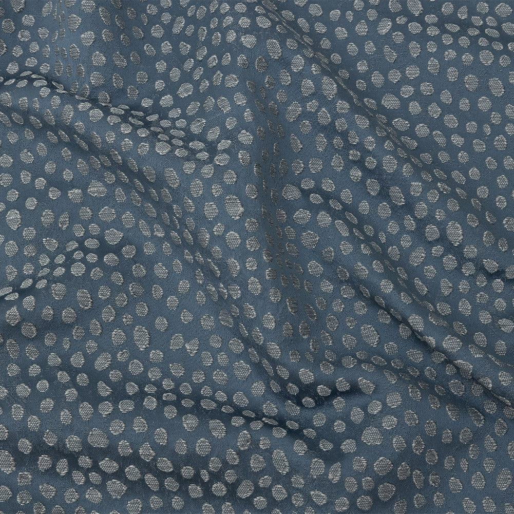 Polyester Jacquard - Danube Spots - British Imported