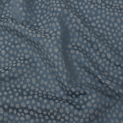 Polyester Jacquard - Danube Spots - British Imported