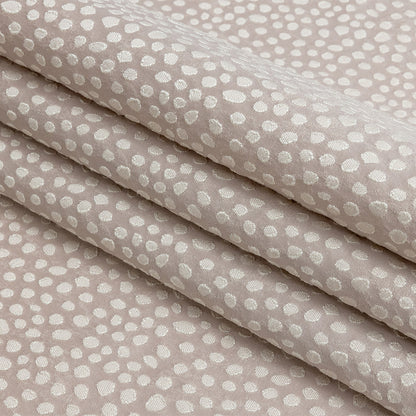 Polyester Jacquard - Orchid Spots - British Imported Folded