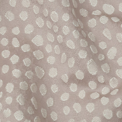 Polyester Jacquard - Orchid Spots - British Imported Detail