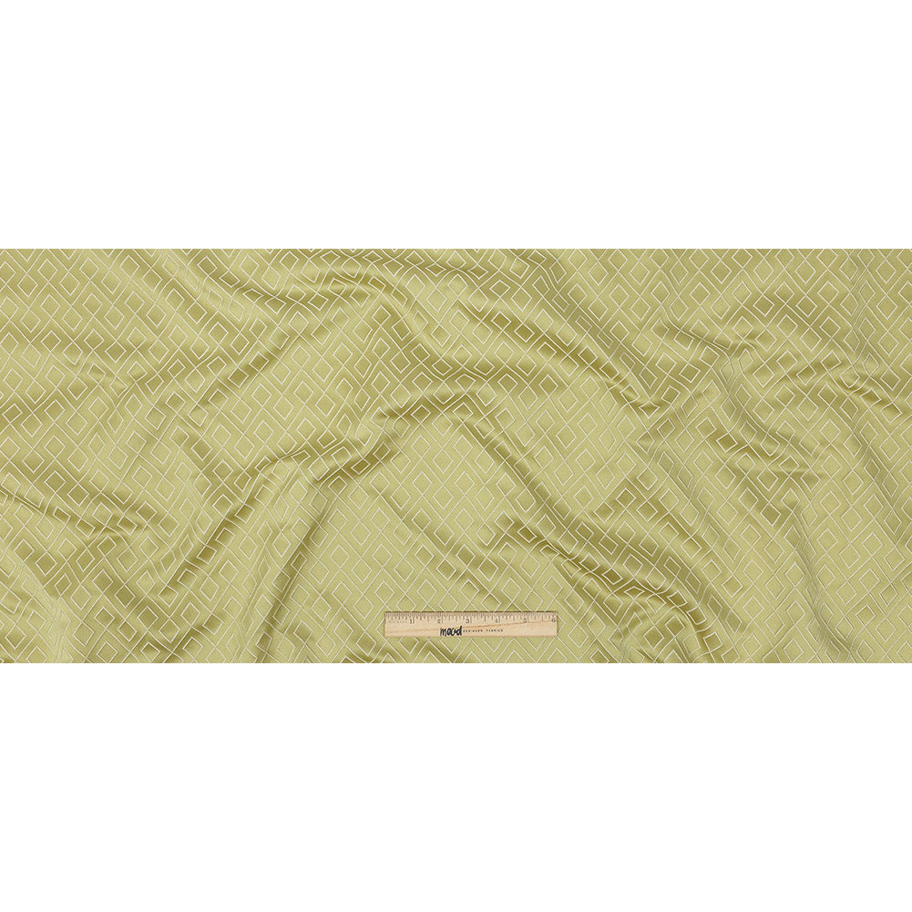 Satin-Faced Jacquard - Apple Diamond Fret - British Imported Full