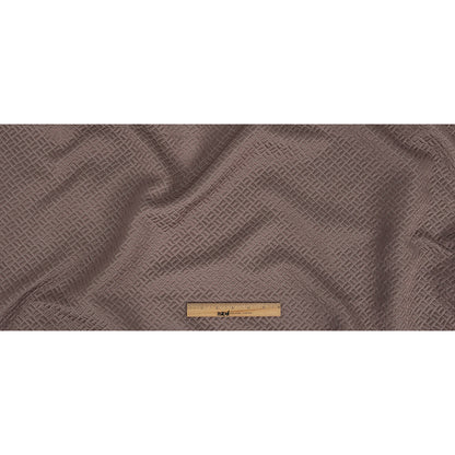 Polyester Jacquard - Heather Geometric Boxes - British Imported Full