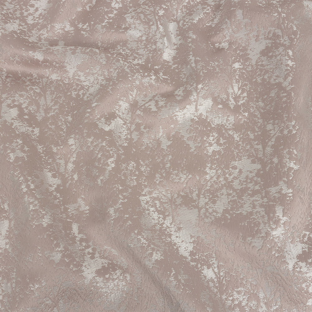 Polyester Jacquard - Orchid Abstract Trees - British Imported
