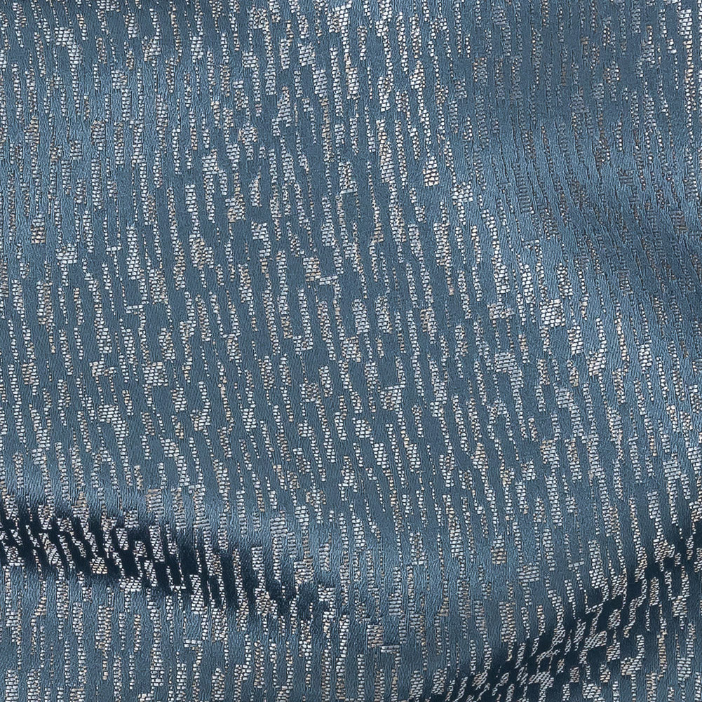 Polyester Jacquard - Danube Raindrop Streaks - British Imported Detail