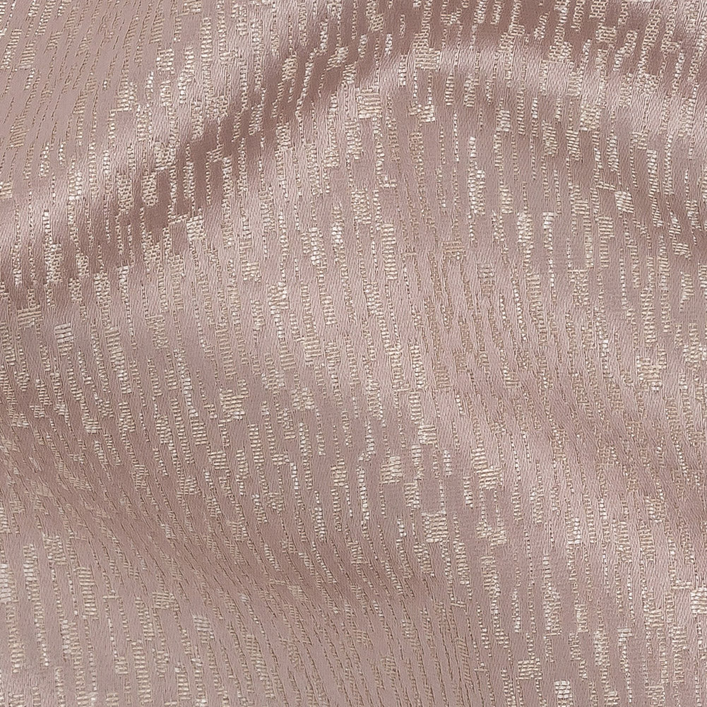 Polyester Jacquard - Orchid Raindrop Streaks - British Imported Detail