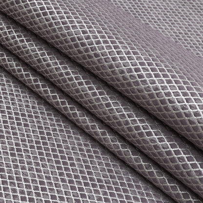 Polyester Jacquard - Amethyst Diamonds - British Imported Folded