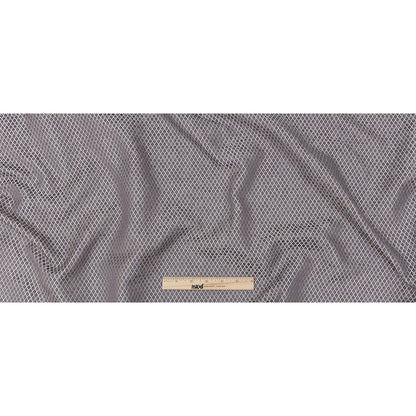 Polyester Jacquard - Amethyst Diamonds - British Imported Full