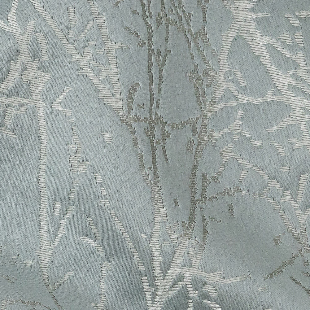Polyester Jacquard - Glacier Wintry Branches - British Imported Detail