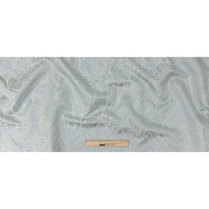 Polyester Jacquard - Glacier Wintry Branches - British Imported Full
