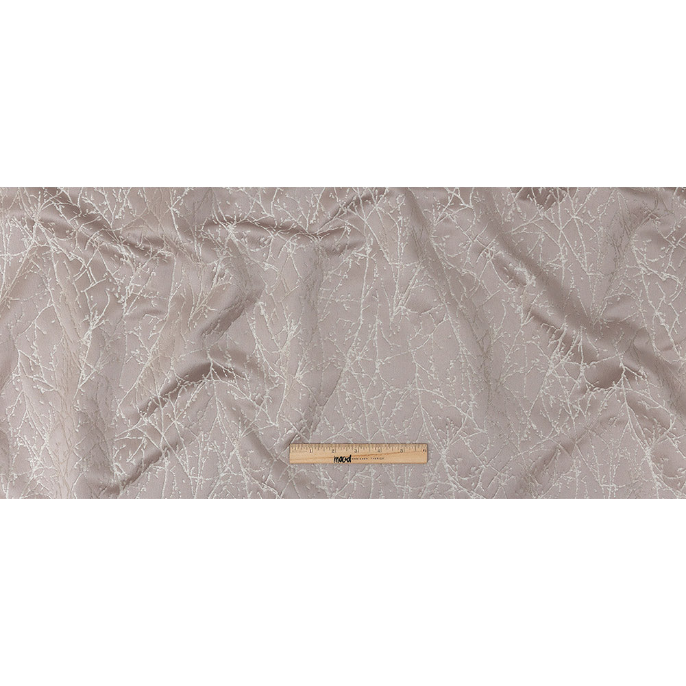 Polyester Jacquard - Lavender Wintry Branches - British Imported Full