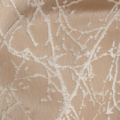 Polyester Jacquard - Shell Wintry Branches - British Imported Detail