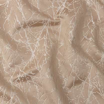 Polyester Jacquard - Shell Wintry Branches - British Imported