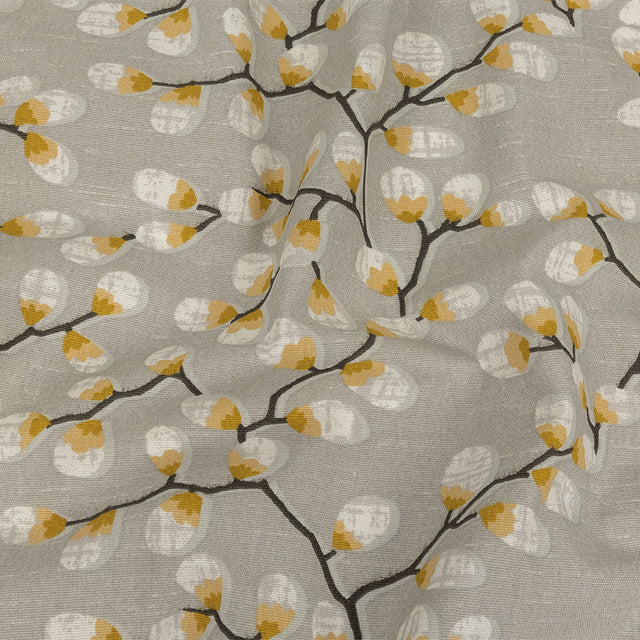 Cotton Canvas Print - Mimosa Prairie Willows - British Imported