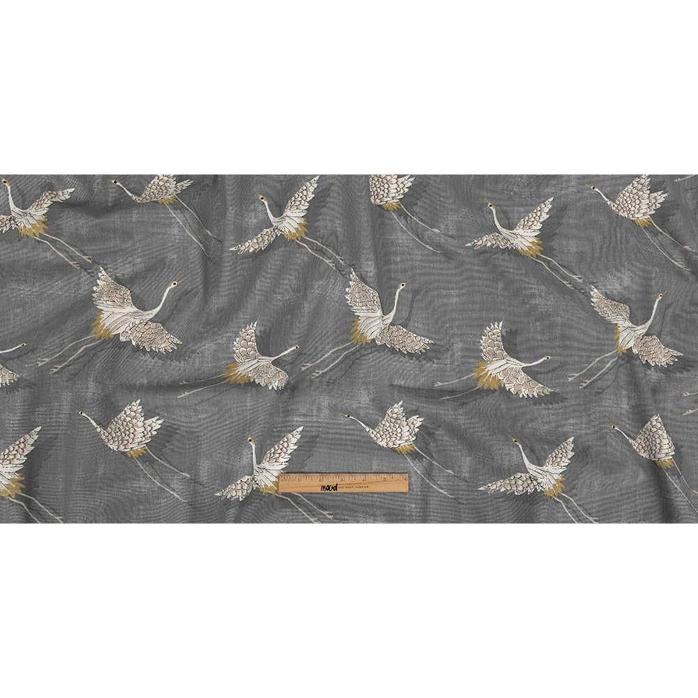 Cotton Canvas Print - Slate Cranes - British Imported Full