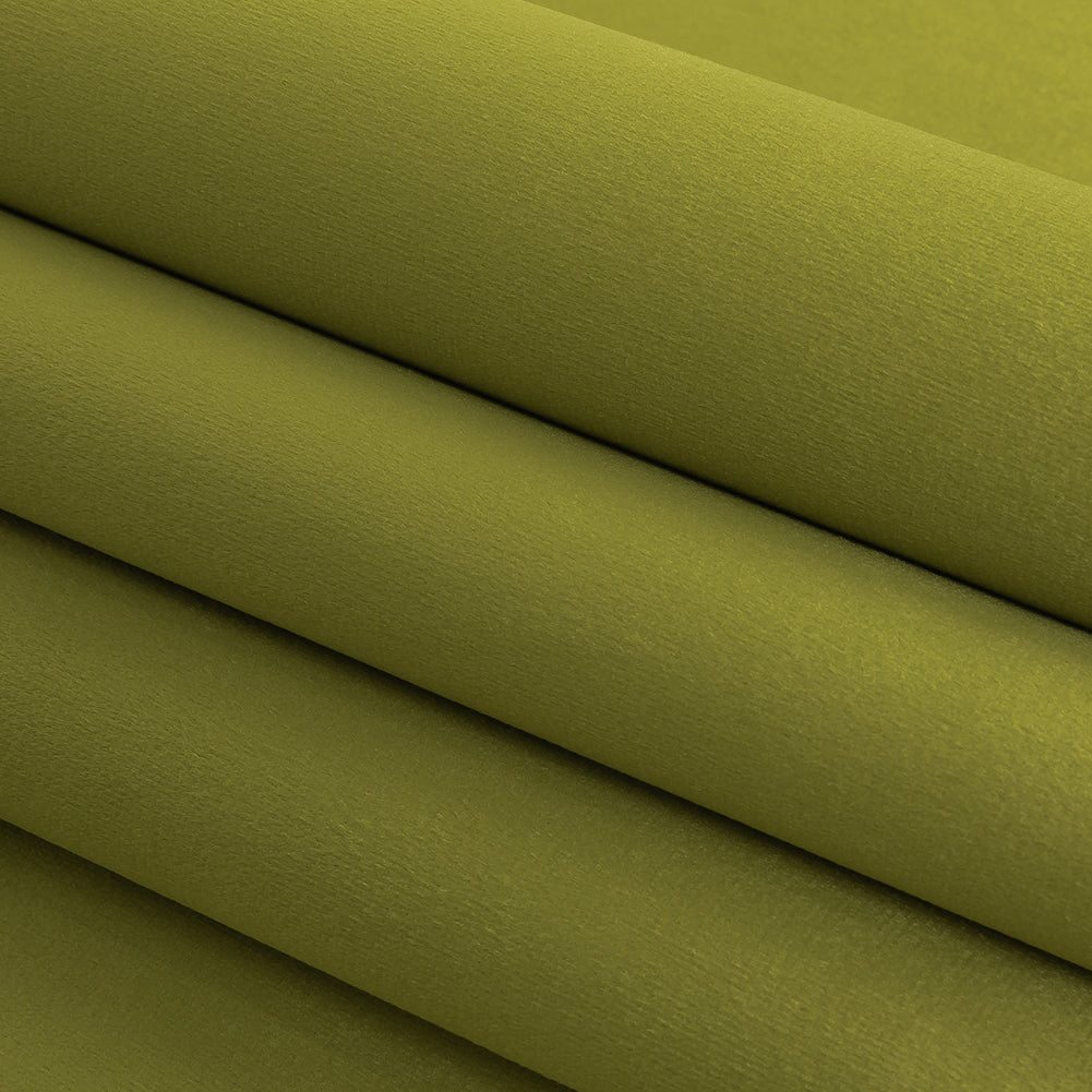 Polyester Drapery Velvet - Apple - British Imported Folded