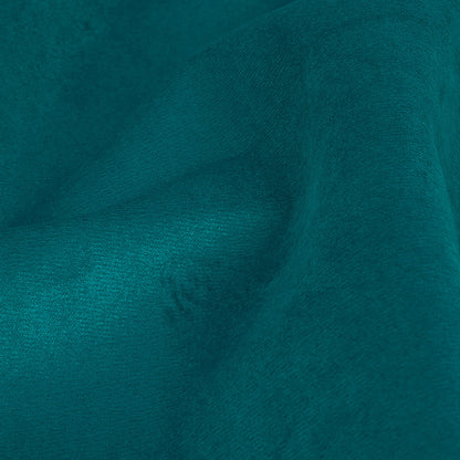 Polyester Drapery Velvet - Azure - British Imported Detail