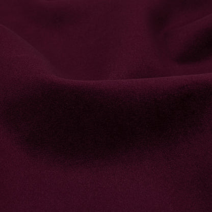 Polyester Drapery Velvet - Berry - British Imported Detail