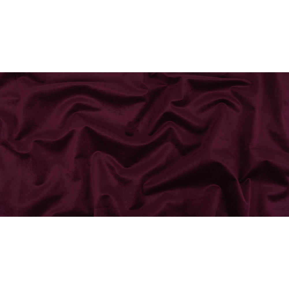 Polyester Drapery Velvet - Berry - British Imported Full