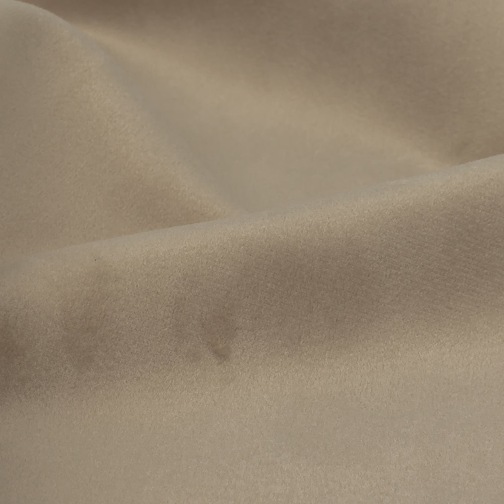 Polyester Drapery Velvet - Birch - British Imported Detail