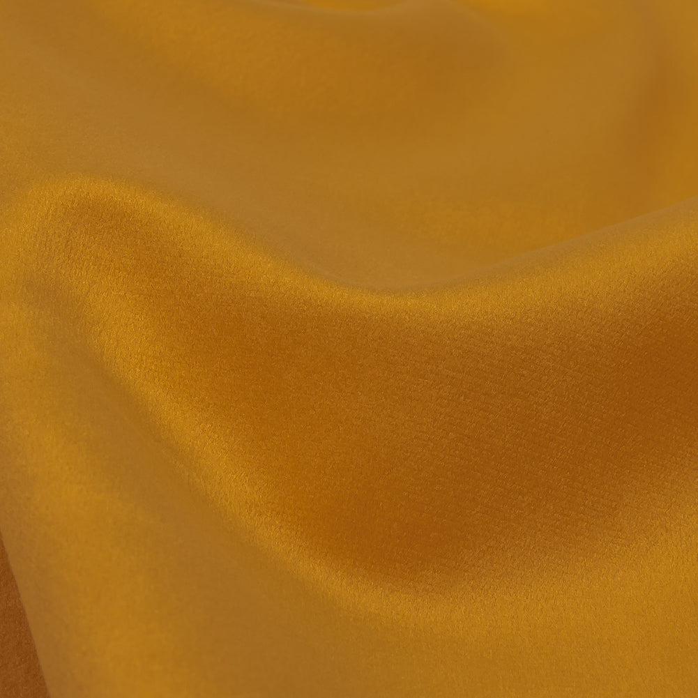 Polyester Drapery Velvet - Buttercup - British Imported Detail