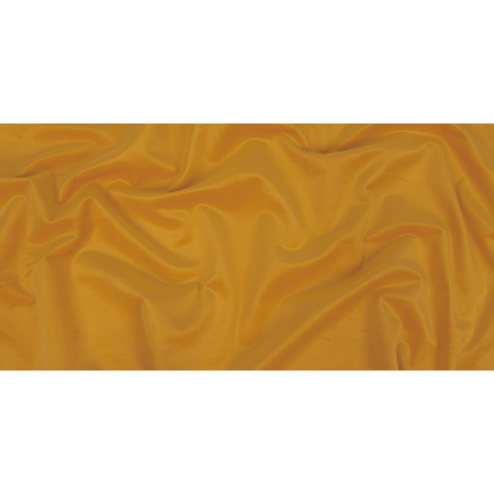 Polyester Drapery Velvet - Buttercup - British Imported Full