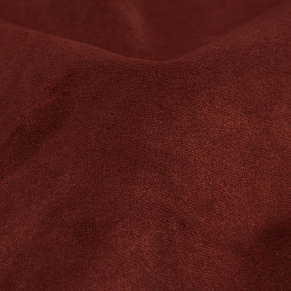 Polyester Drapery Velvet - Claret - British Imported Detail