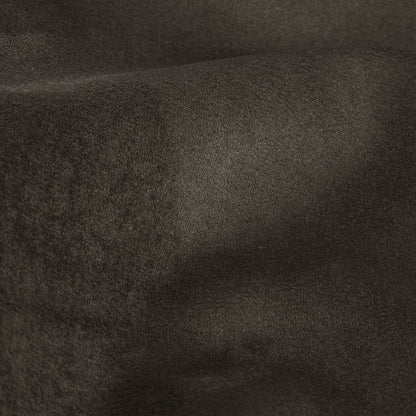 Polyester Drapery Velvet - Cocoa - British Imported Detail