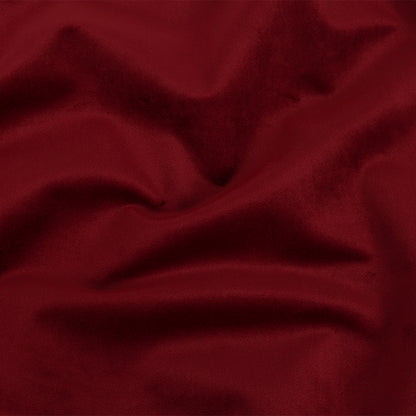 Polyester Drapery Velvet - Crimson - British Imported